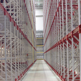 ASRS System Structural Rack Aisle