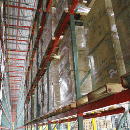 ASRS Narrow Aisle with Guide Rails