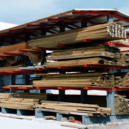 Lumber Storage Cantilever Outdoor