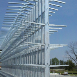 Galvanized Cantilever Rack For Outdoor