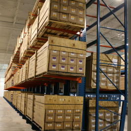 Cantilever Rack with Pallet Racking