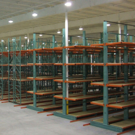 Furniture Storage on Cantilever Rack Deck