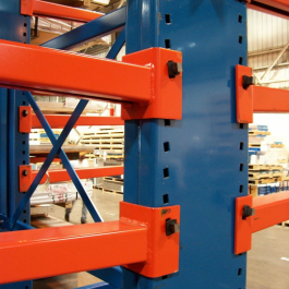 Cantilever Rack Upright Wedge Connector
