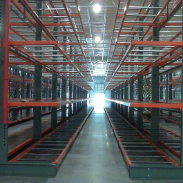 Furniture Cantilever Rack End Aisle View