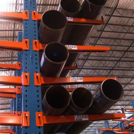 Pipe Storage on Cantilever Rack