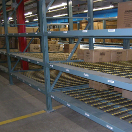 Carton Flow Rack Impact Deck