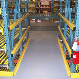 Carton Flow Rack Pick Module Aisle View