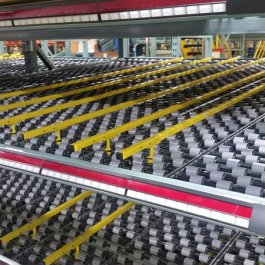 Full-length Lane Indexer for Carton Flow