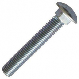 Carriage Bolt with Rounded Head