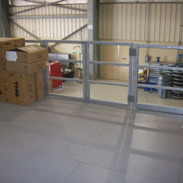 ResinDek Floor On Steel Mezzanine