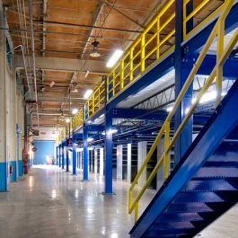 Warehouse Storage Steel Mezzanine Application