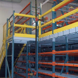 Stairs at Mezzanine Area of Pick Module