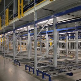 Floor Level Pick Module Pallet Flow