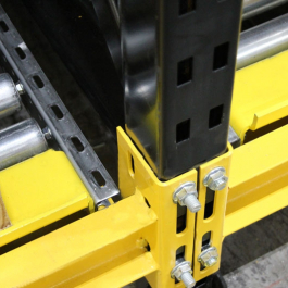 Discharge End Pallet Flow at Beam