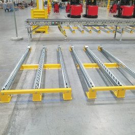 Pallet Flow at Floor Level