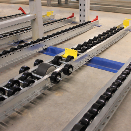 Poly Wheel Flow With Pallet Separator
