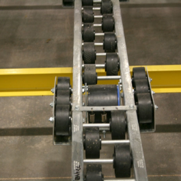Pallet Flow Rack Brake System