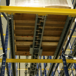 Pallet Flow Rack Below Lane