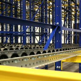 Pallet Flow with Structural Pallet Racking