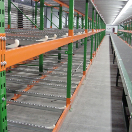 Pallet Flow With Conveyor