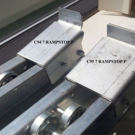 Pallet Flow Rack Metal Stop Option