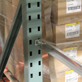 T-Bolt Pallet Rack/Row Spacer Tie Installation