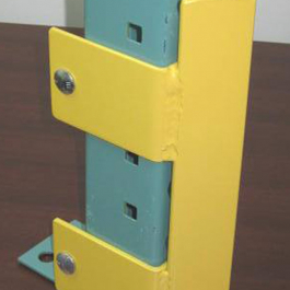 Bolt-on Structural Angle Bumper Column Protector for Pallet Rack