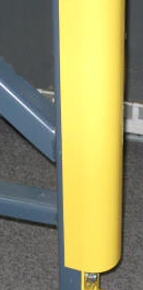 Bolt-On Straddle Protector Bumper For Pallet Rack