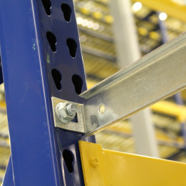 Row Spacer Back To Back Connection for Pallet Rack