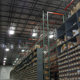 Bin Shelving with Pallet Rack