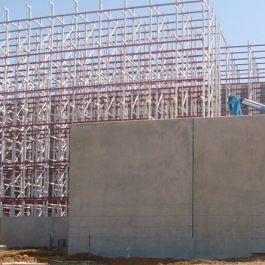 Pallet Rack Supported Building Construction