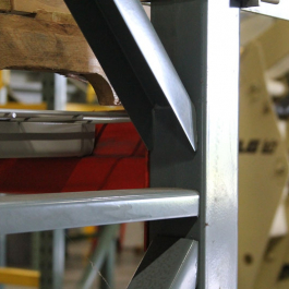 Mitre Bracing on Closed Tube Upright