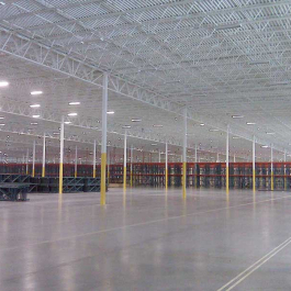 Pallet Rack Installation In Progress