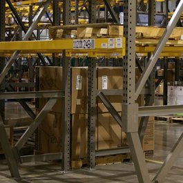 Pallet Rack Repair Photos