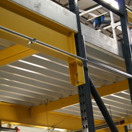 Pick Module Floor Support System