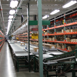 Conveyor To Rhinotrac Carton Flow Rack