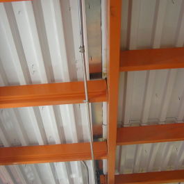 Pick Module Floor Supports and Metal B-Deck