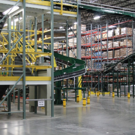 Pick Module End Aisle View