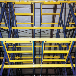 Multi-Level Push Back Racking