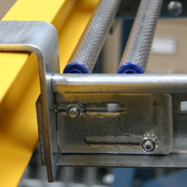 Structural Beam Bracket for RhinoTrac Carton Flow Rack