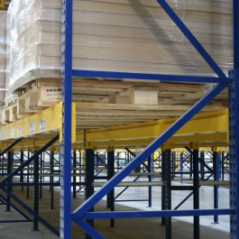 Roll-Formed Pallet Rack Beams Structural Upright