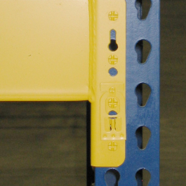 Structural Interchangeable Pallet Rack with Roll-Formed Beam – Hybrid Rack