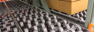 Carton Flow Rack - DuraFlo CSS with Boxes