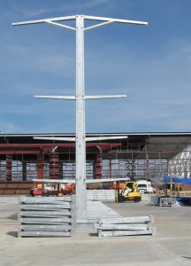 Galvanized Cantilever Lumber Storage
