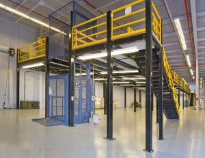 Mezzanine with Lift