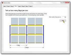 Number of Pallet Rack Bays
