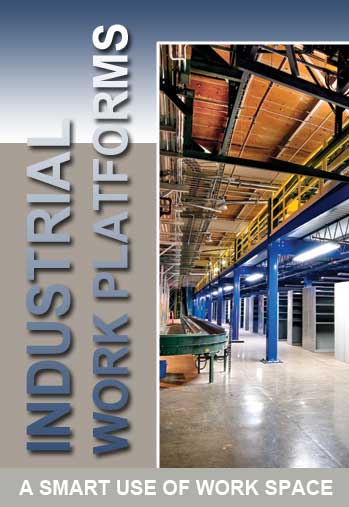 A UNARCO Industrial Work Platform allows warehouse operations to work efficiently on a level above storage areas or can be used to create additional storage or conveyor support.