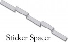Wood Sticker Spacer for Fire Protection