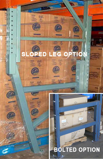 Pallet Rack Repair Sloped Leg Repair Kit