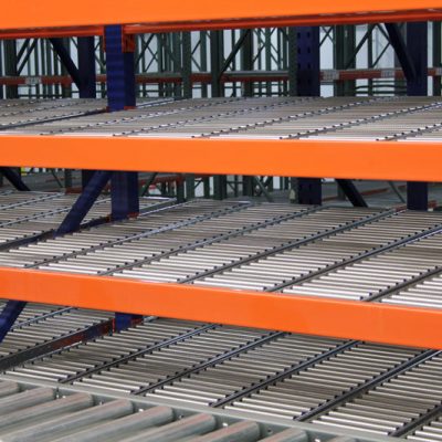 Carton Flow Lanes with RhinoTrac Conveyor